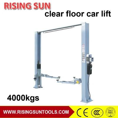 4ton Two Column Used Home Garage Car Lift with Manual Unlock