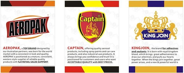 Captain 450ml Car Care Product Tire Sealant Spray for Tubeless Tyre