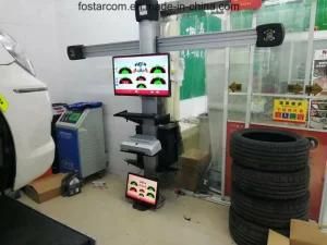 Integrated 32 &quot;LED-TV Double Screen Display 3D Four-Wheel Alignment