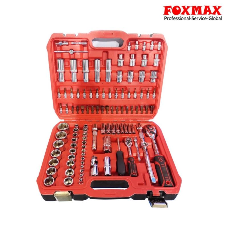 Handtools Professional 1/4"&3/8"&1/2"Dr. 108PCS Socket Set (FST-57)