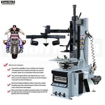 Full Automatic Outside 10-22&quot; Clamping Tilting Arm Tire Changer CE for Car &amp; Motorcycle CE Vehicle Equipment