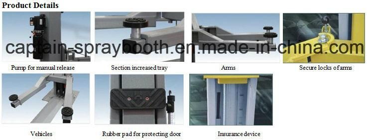 Double Sides Manual Release 2-Post Car Lift