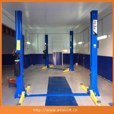 Heavy Duty Base Plate Two Post Auto Car Lift with Ce