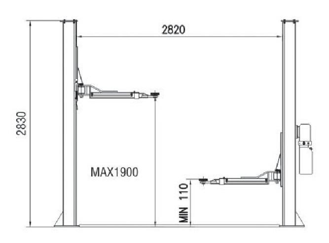 2 Post Car Lift (ORL-40Q)