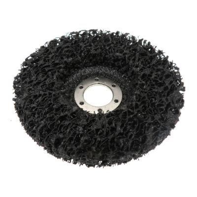 4.5 Inch 115mm Black Quick Change Roll Lock Strip &amp; Clean Medium Prep Pad Discs for Paint Removal