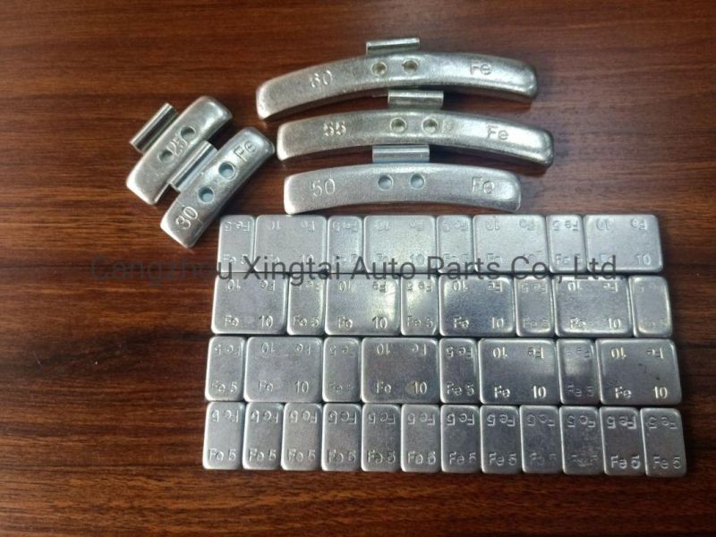 Fe Wheel Weights for Steel Rims Weight Car Tyre Balance