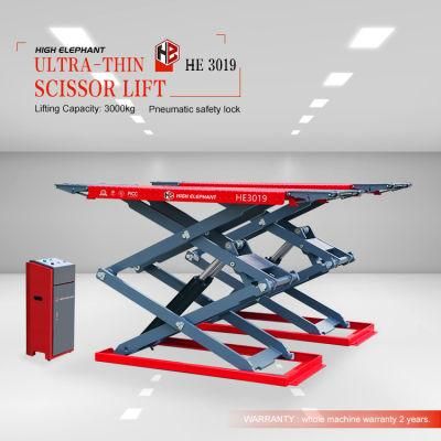 Self-Propelled Ultra-Thin Scissor Lift Platform Home Elevator