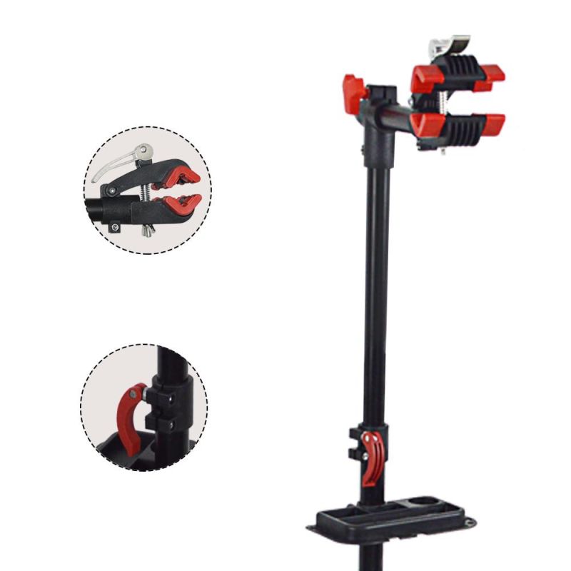 Max Loading 30kg Height Adjustable Bike Repair Stand 360 Degree Rotation