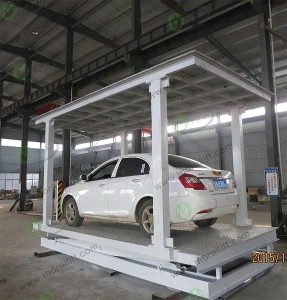 5500kg Hydraulic Scissor Car Lift for Underground Parking