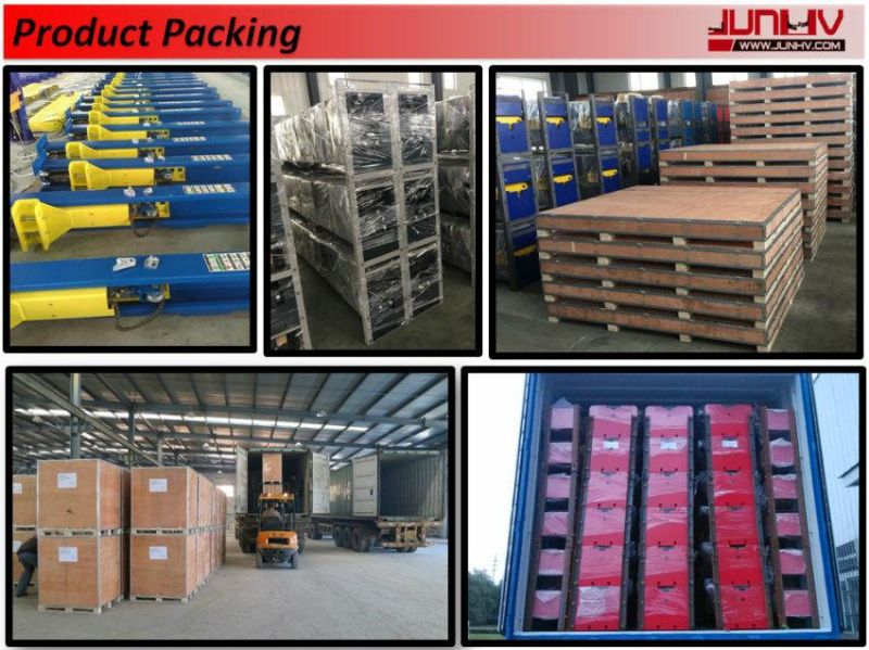 Free Jack Tray Double Parking 4 Post Hydraulic Auto Lifts