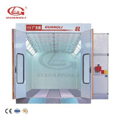 Ce Approved Customized Used Industrial Mini Bus Booth Spray Painting Room