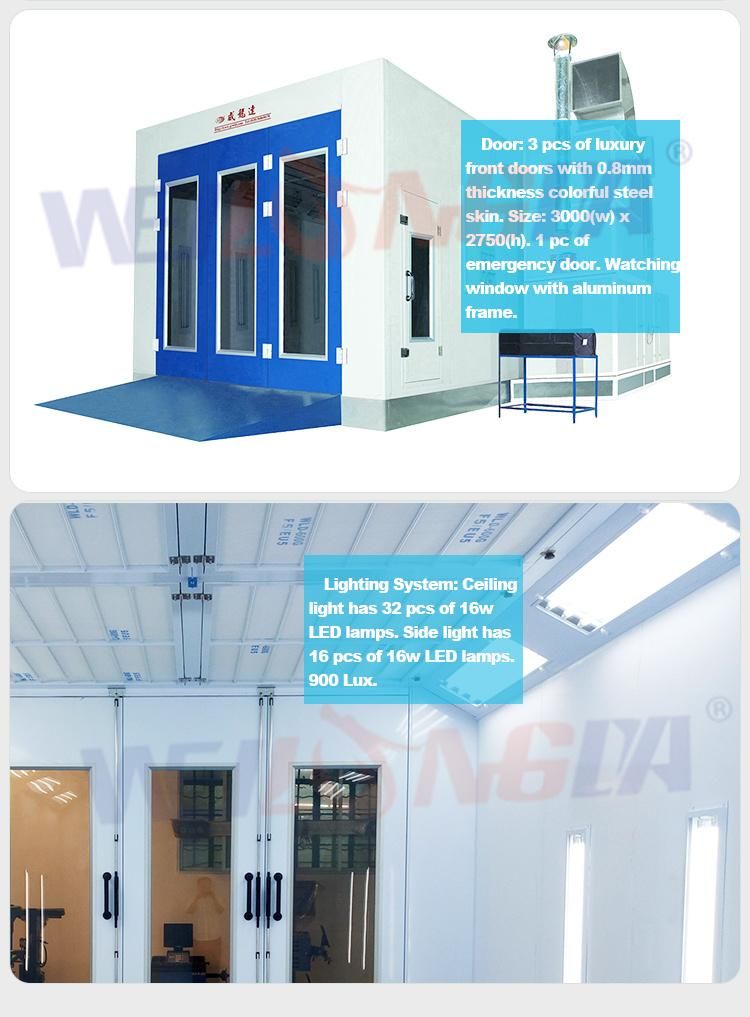 Wld-9000 (Luxury Type) (CE) Car Spray Booth Oven