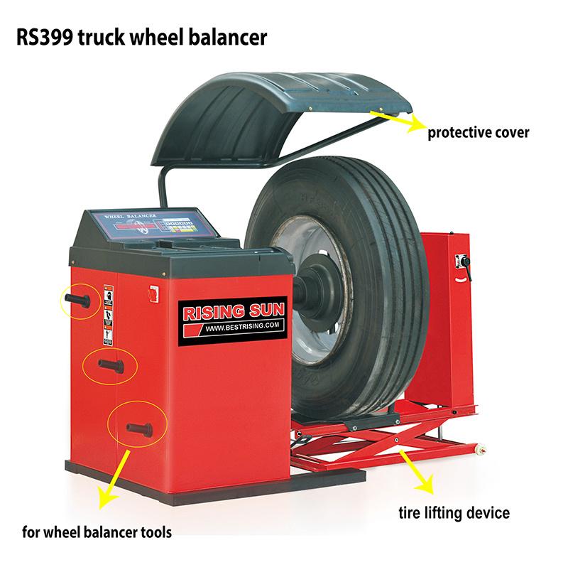 Truck Wheel Balancing Equipment for Garage