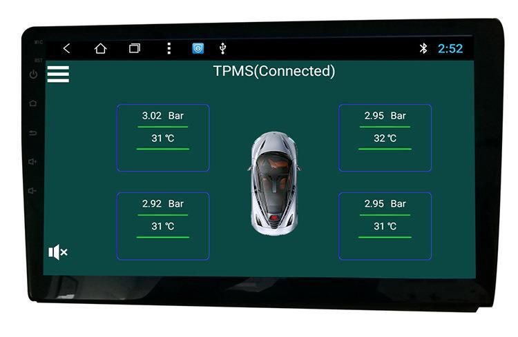 Ire Pressure Monitoring System TPMS Sensor TPMS for Android Navigation