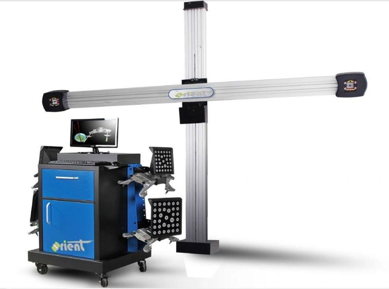 Garage Equipment 3D Four Wheel Alignment with Automaitic Lift Beam