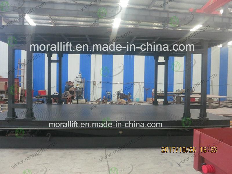 Double Deck Hydraulic Auto Car Parking Lift for Garage Use