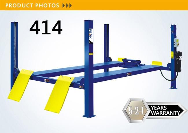 High Strength Reliable Heavy Duty 4 Columns Automobile Lift for Auto Repair Centers (414)