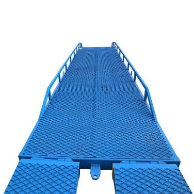 Forklift Truck Container Mobile Loading Yard Ramp