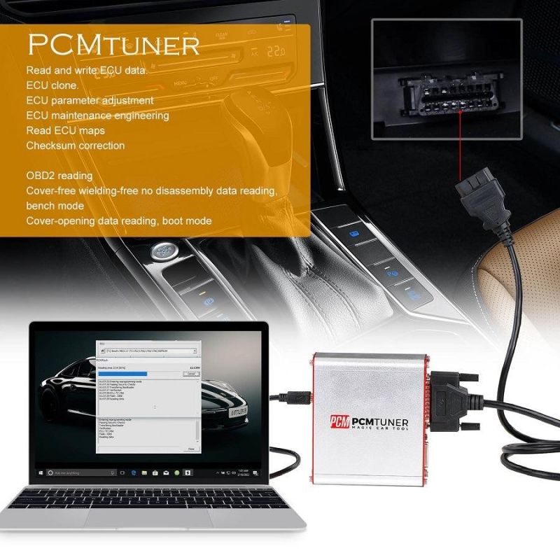 Pcmtuner ECU Programmer Support 67 Models Software Version 1.21