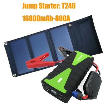 Portable Power Bank Jump Starter 16800mAh 800A Peak