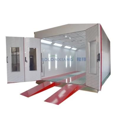 Economical Car Spray Booth Diesel Heating Painting Room Temperature Adjustable