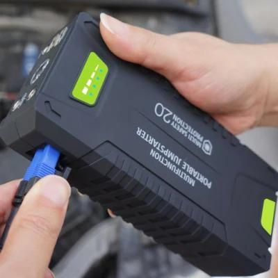 20000mAh Car Jump Starter Portable Booster Charger Power Bank Battery LED Torch