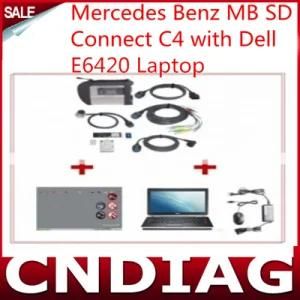 for MB SD Connect C4 with DELL E6420 Laptop for Mercedes Ben-Z