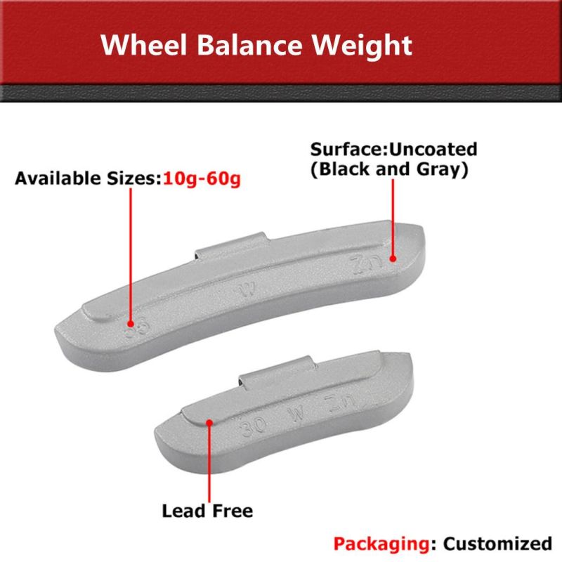 China Hot Selling Car Use Clip-on Wheel Balance Weight