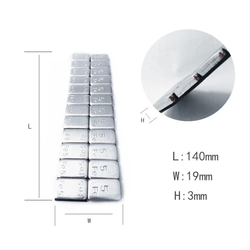 Auto Parts Fe/Steel Adhesive Wheel Balance Weights