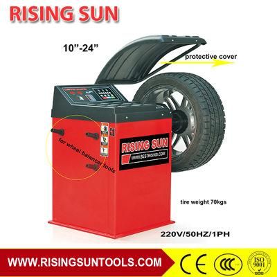 China Factory Supply Semi Automatic Tyre Service Machine for Wheel Balancer