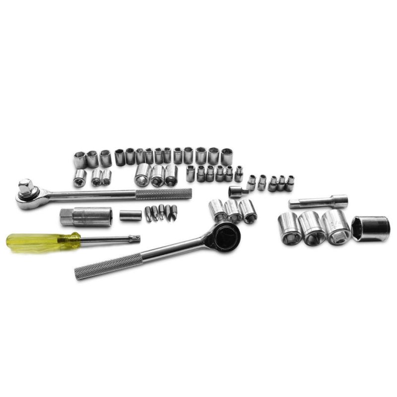 25PCS Professional Maintenance Hand Tool Set 1/2" Drive Socket Set