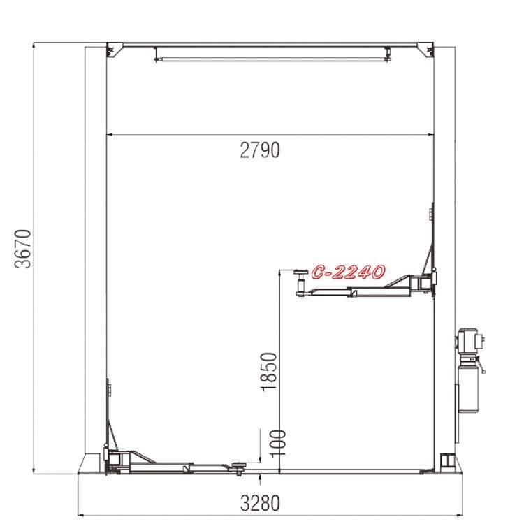 Vico Hoist Lift Crane Equipment Auto Repair