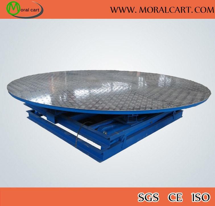 Hydraulic Operated Lifting and Rotating Table