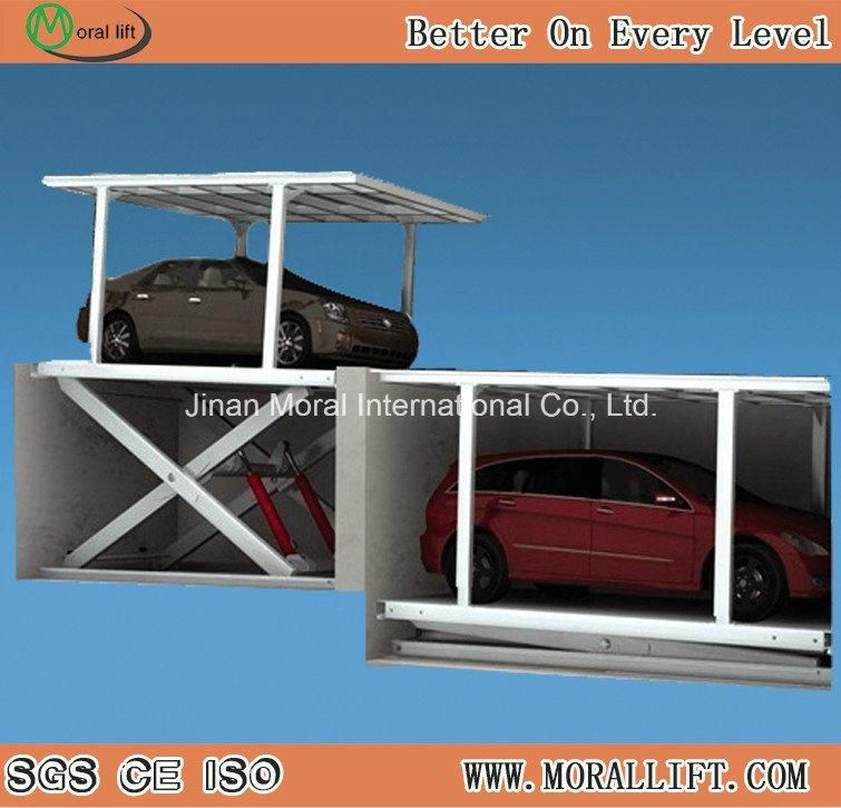 Home Inground Parking Hydraulic Car Lift (SJG)