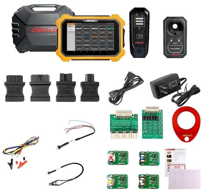 Obdstar X300 Dp Plus Pad2 a/B/C Configuration Immobilizer+Special Function+Mileage Correction Supports ECU Programming