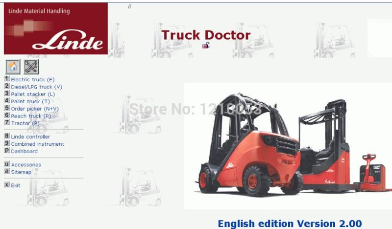 Linde Forklift Package Software Forklift Parts Lindos EPC + Truck Expert Repair +Truck Doctor + Pathfinder 3.5.8.2+Keygen