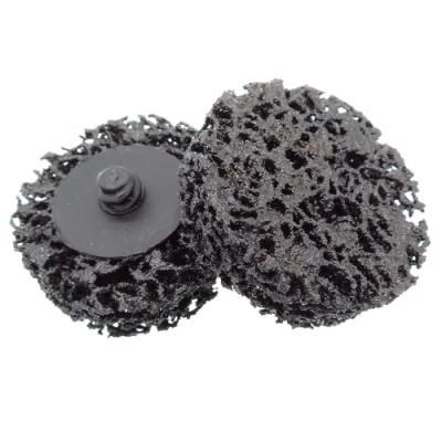 2&quot; 50mm Quick Change Roll Lock Easy Strip &amp; Clean Discs Black for Paint Rust Removal Auto Surface Prep