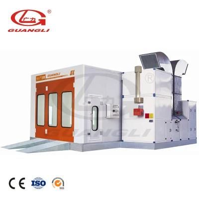 Guangli Hot Sale Spray Booth Paint Booth Bake Oven for Painting Cars