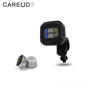 TPMS for Bike Motorcycle, Motorbike, Tire Pressure Monitoring System Motorcycle, Wireless Bicycle and Motorbike TPMS
