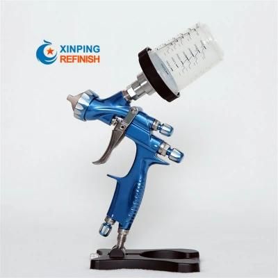 Free Shipping Copper Gravity Feed Paint Gun 180ml Cup 1.3mm Made in China