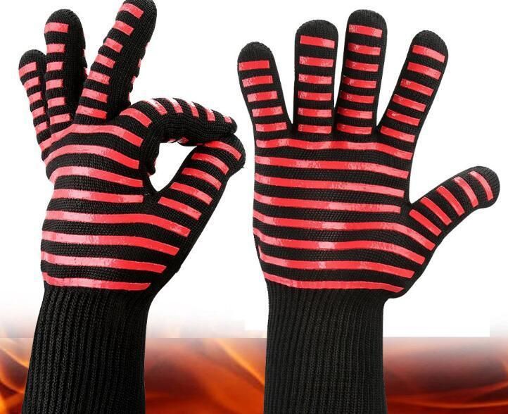 Mitt Baking Glove Extreme Heat Resistant 500 Temperature