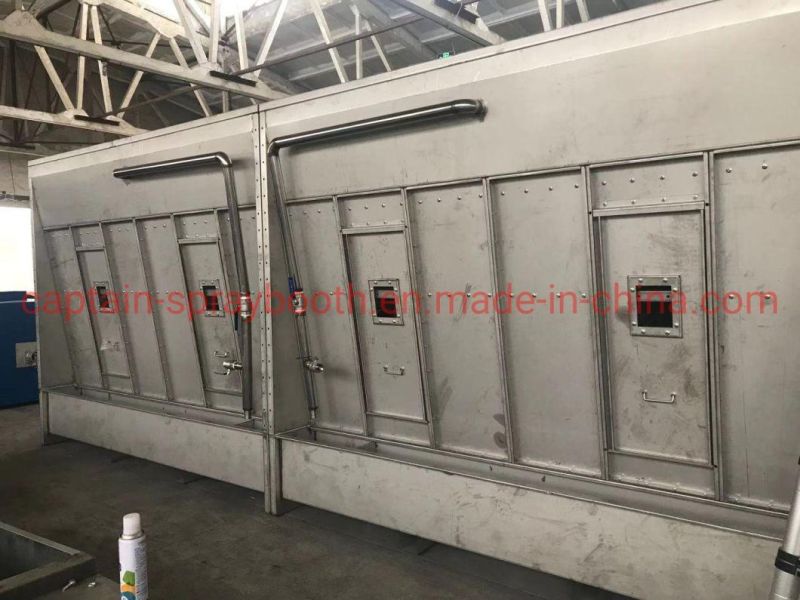 Water Curtain Paint Booth with 6m Wide