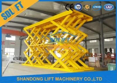 Stationary Scissor Hydraulic Car Hoist with Ce