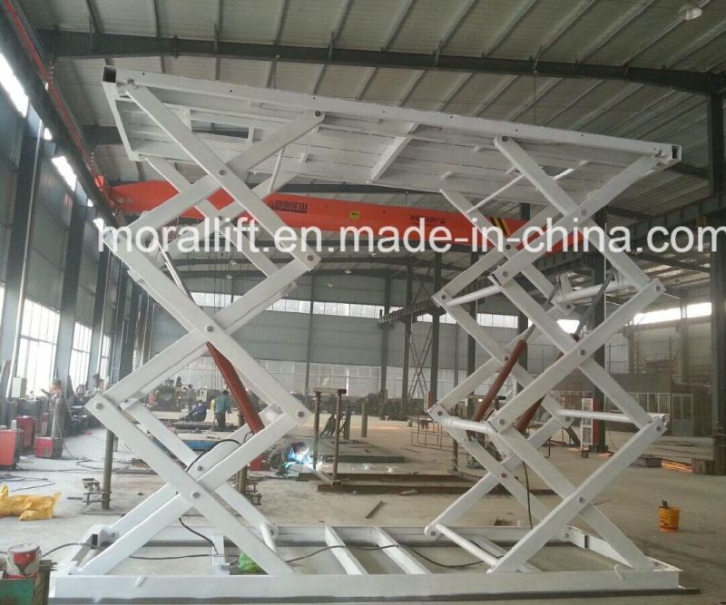 Parking Car Lift hydraulic 3000kg scissor car platform with CE