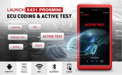 2022 New Product 100% Original Launch X431 Pros Mini X 431 PRO X-431 OBD2 Car Diagnosis Machine Full System Test ECU Coding Active Test