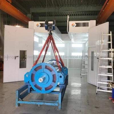 Full Down Draught Spray Booth Paint Spray Booth Garage Paint Booth for Truck and Bus Refinishing