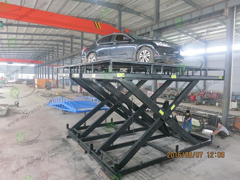Hydraulic Operated Lifting and Rotating Table