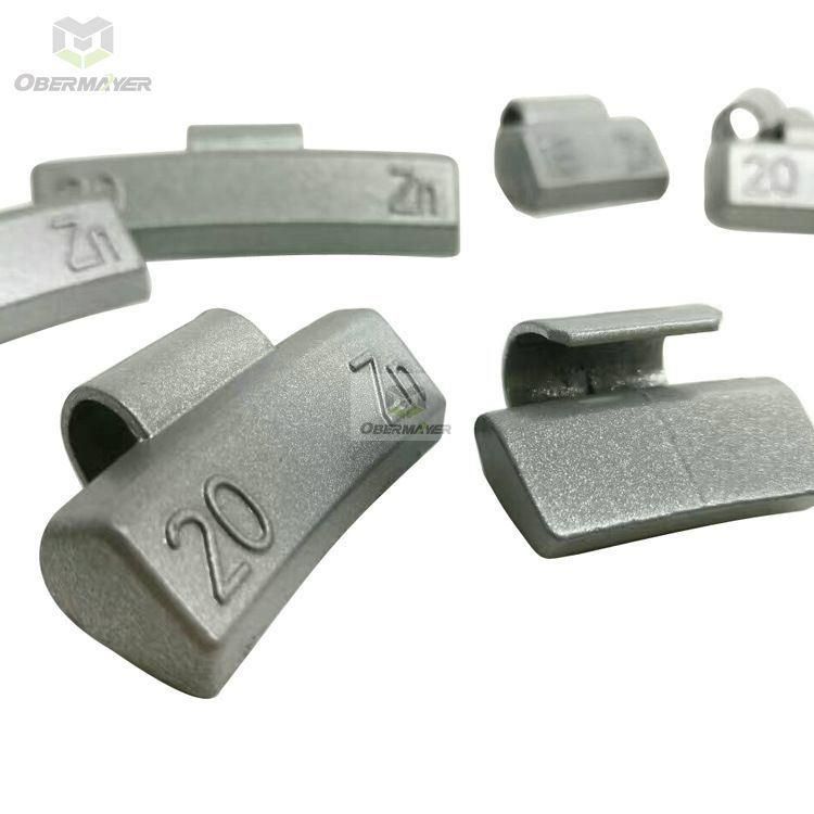 Factory Direct Garage Equipment Wheel Aligner Zinc Clip-on Wheel Weights for Steel Rims