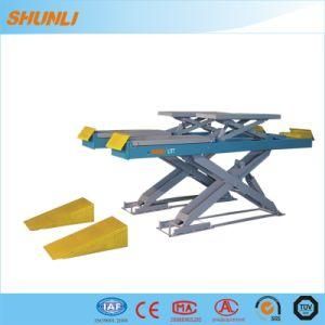 3500kg Capacity Double Level Scissor Lift with Wheel Alignment