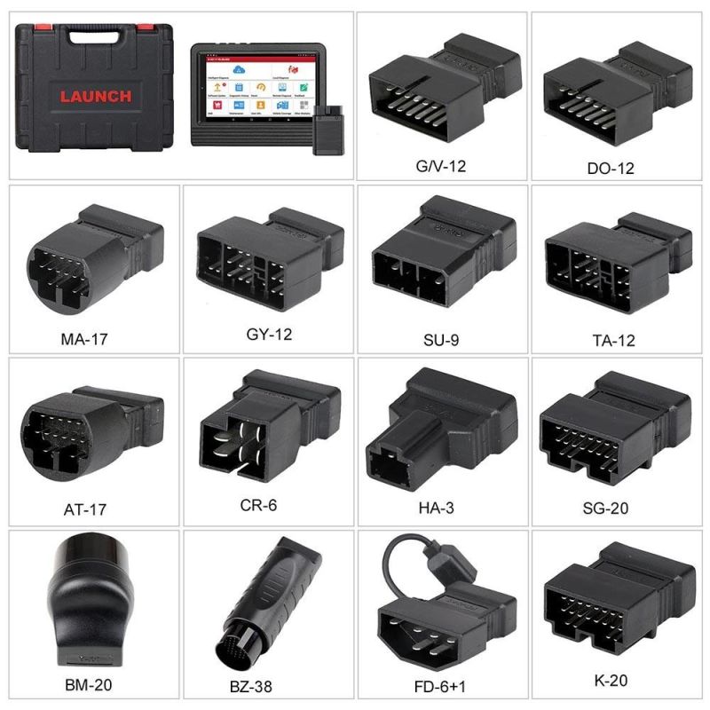 Original Launch X431 V 8inch Diagnostic Tool with Launch Giii X-Prog3 Immobilizer Programmer